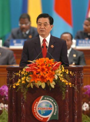 Address by President Hu Jintao at the Opening Ceremony of the Beijing Summit of the Forum on China-Africa Cooperation