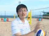 [深圳24小時]記者探營沙排賽場 陽光沙灘熱辣寶貝