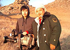 節目主創楊志鵬和王春寧在內蒙古拍攝