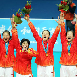 女排：中國驚天逆轉韓國 亞運四連冠