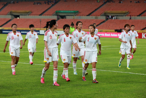 [高清組圖]中國女足0-1負朝鮮 正式比賽7年不勝