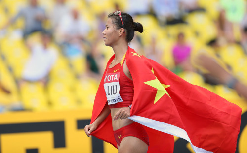 [高清組圖]世錦賽-女子20公里競走劉虹幸運摘銅