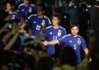 [高清組圖]日本隊世界盃壯行會 4號本田10號香川