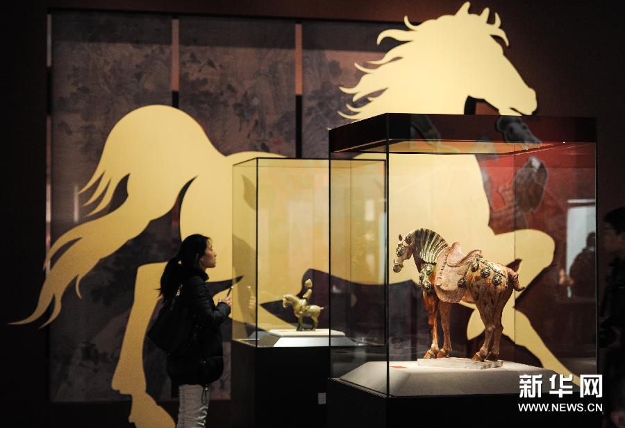 系列生肖主題展“禦馬搖鈴”在首都博物館開幕