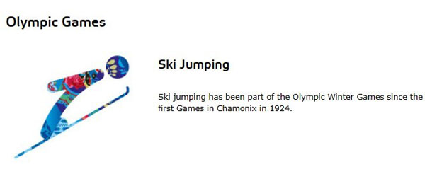 跳臺滑雪(Ski Jumping)