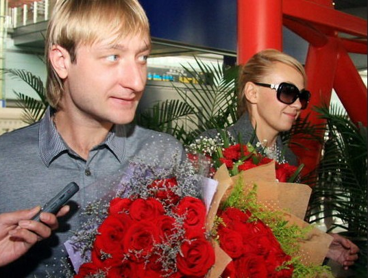 普魯申科和妻子