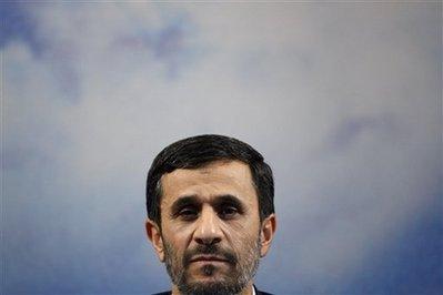 FILE - Iranian President Mahmoud Ahmadinejad listens to a question during a press conference at the presidency in Tehran, Iran, in this Sept. 7, 2009 file photo.(AP Photo/Vahid Salemi, File)