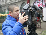 2009年12月15日《秦歌第一人》調攝像機