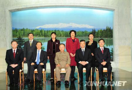 The top leader of the Democratic People's Republic of Korea has met with the head of the International Department of the Communist Party of China Central Committee.