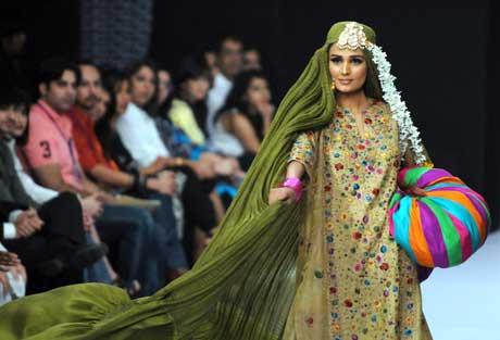 Pakistan Fashion Week show is a mix of glamour and apprehension. (File Photo)