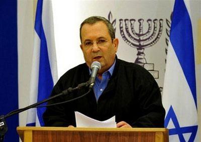 File photo of Israeli Defence Minister Ehud Barak. Barak was to travel to the United States on Tuesday for talks on curbing Iran's nuclear programme and reviving the Middle East peace process, military radio said. (AFP/Israeli Defence Ministry/File)