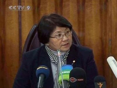 The interim government is led by former Foreign Minister Roza Otunbayeva. (CCTV.com)