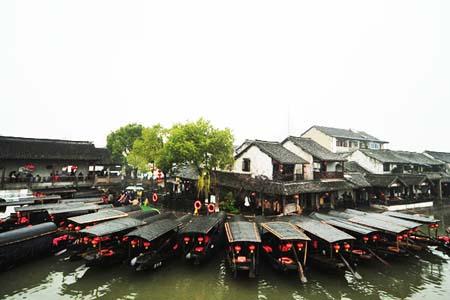 As one of the six ancient towns along the south of the lower reaches of the Yangtze River, Xitang lies peacefully in Jiashan County of Jiaxing City in east China's Zhejiang Province. [Photo: china.com.cn] 