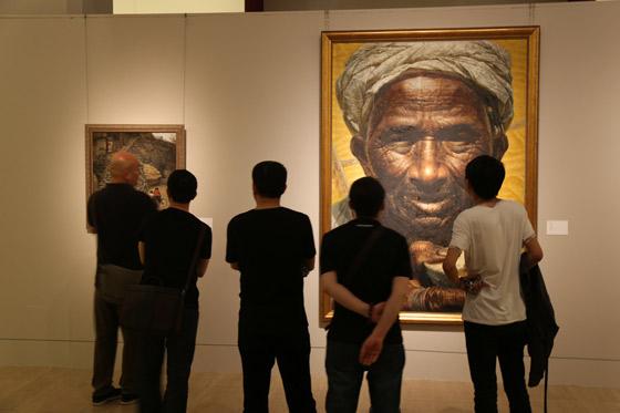 中国美术馆馆庆50周年藏品大展正式对外开放