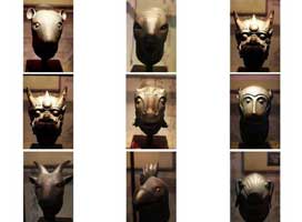 Yuanmingyuan animal head sculptures