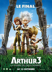 亞瑟和迷你王國3<br>Arthur et la guerre des deux mondes<br>首映：2010年10月13 美國<br>票房：13670萬美元