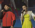 歌唱家譚晶、著名教練李永波共同演唱《心的金牌》
