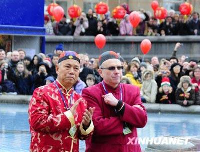 Londres célèbre le Nouvel an chinois