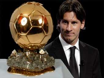 The Argentine has won the Golden Ball, given to the European Footballer of the Year, by the largest margin ever.