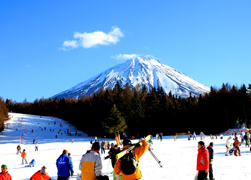 日本富士天神山滑雪場