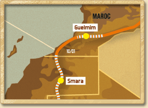 第六階段（1月10日）蓋勒敏(Guelmim)——斯馬拉(Smara)