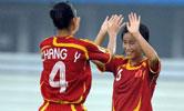 組圖:中國女足3比1勝新西蘭 馬曉旭首次亮相