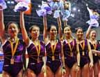 [組圖]福建隊獲全國蹦床錦標賽女子團體冠軍