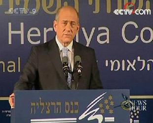 Ehud Olmert, Israeli Prime Minister.(CCTV.com)