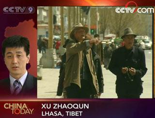 CCTV reporter Xu Zhaoqun is in Lhasa bringing the latest report.