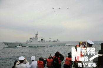 China kicks off naval parade to mark PLA Navy 60th anniversary