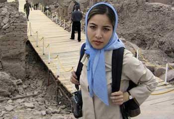 The U.S.-Iranian reporter Roxana Saberi.(Xinhua File Photo)