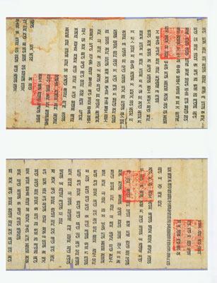 Edict Issued by Emperor Thogan Themur to Yontan Gyaltshan in the 22nd Year of Zhizheng, the YuanDynasty (1362) appointing him as the PacificationCommissioner. 