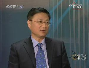 Professor Yan Xuetong, Director of Institude of Int'l Studies, Tsinghua University.(CCTV.com)