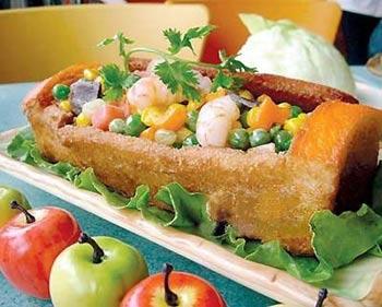 Coffin Shaped Bread (Guan Cai Ban)