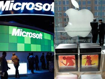 Microsoft Corp will announce service plans on Monday for easier applications loading onto smartphones with its own chain store plan revealed last week. The move is aiming to counter the rising popularity of Apple's mobile App Store, one of the surprise hits of the consumer technology world last year. (File Photo) 