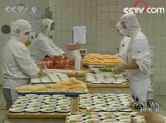 The food it provides will follow clean, safe standards.(CCTV.com)