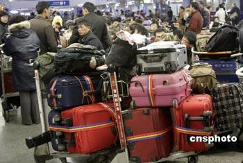 24,000 people are expected to take flights during Spring Festival. That's 12 percent more than the same time last year. 