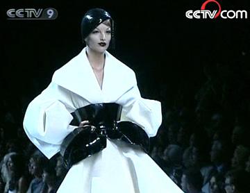 The Christian Dior show in Paris (Photo: CCTV.com)