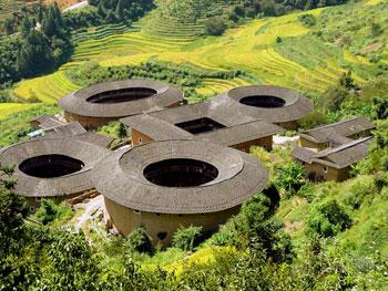 Tulou, the unique residential architecture of Fujian Province in southeastern China is inscribed on the UNESCO's World Heritage List Sunday during the 32nd session of the World Heritage Committee that is taking place in this eastern Canadian city Quebec. 