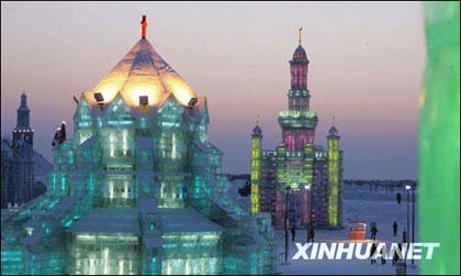 The 25th Harbin Snow and Ice Festival comprises five sections, the art of snow, snow sports, snow culture, snow tourism and a snow economy.