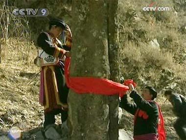 The hunting festival was launched on the fifth day of the first lunar month.