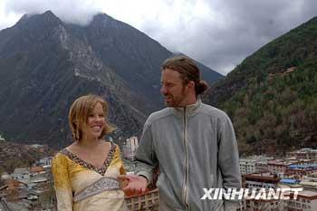 Kangding : Une auberge de style tibétain, établie par un couple d'Américains