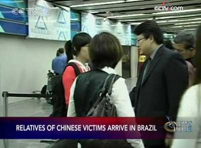 Relatives and friends of the victims onboard Flight 447 have been gradually arriving in both Brazil and France.