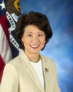 Former US Labor Secretary Elaine Chao