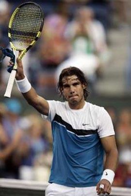 Nadal took on 26th seed Dmitry Tursunov of Russia.