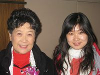 2008年12月13日與晚會評委陶玉玲女士合影