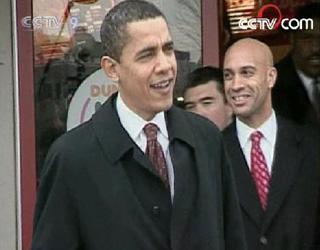 Polls gave Obama double-digit leads in both Maryland and Virginia. (CCTV.com)