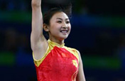 China reaps second Olympic trampoline gold 