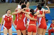 Roundup: China meets Brazil, Cuba takes on US in Olympic women´s volleyball semis