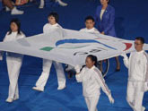 Raising the IPC Flag and Playing the IPC anthem